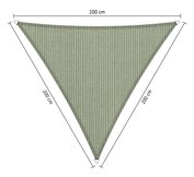 Schaduwdoeken waterdoorlatend