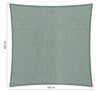 Premium schaduwdoek 3.6x3.6m vierkant waterdoorlatend Country Blue