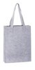 Vilten tas lichtgrijs 30x40x9cm 