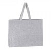 Vilten tas lichtgrijs 40x30x9cm 