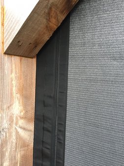 Veranda/winddoek EXCLUSIEF tot 100cm breed x 200cm hoog  