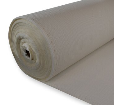 Windbreekgaas op rol 150cm x 50mtr 280gram Mineral White