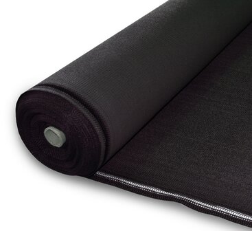 Windbreekgaas op rol 250cm x 25mtr 300 gram Classic Black