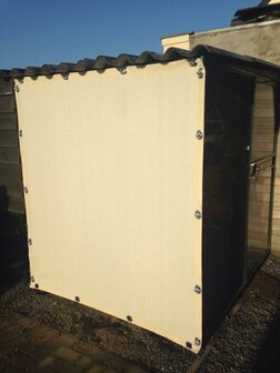 Veranda/winddoek basic tot 100cm breed x 240cm hoog  