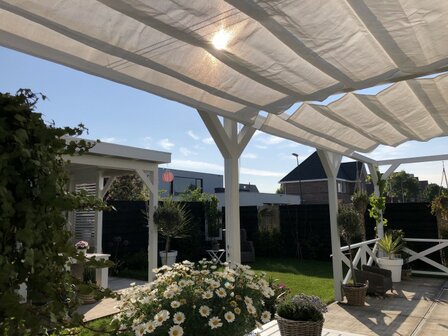 Wave-sail/Harmonicadoek standaard breed 290cm x lang 600cm
