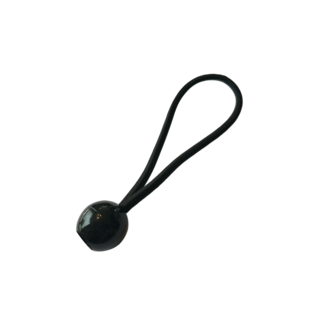 Elastiek met bal 6mm 18cm, 25 stuks