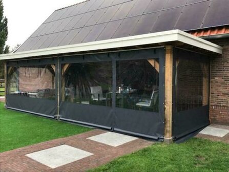 Verandazeil breed 100cm x hoog 180cm