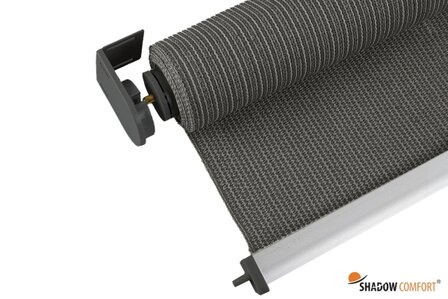 Rolgordijn voor buiten 0,98x2,40m (BxH) Cool Grey