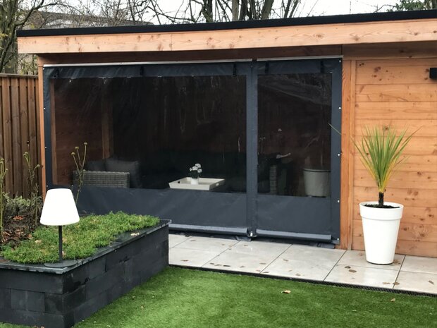 Verandazeil breed 100cm x hoog 180cm