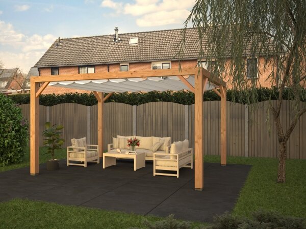 pergola douglas 4 staanders