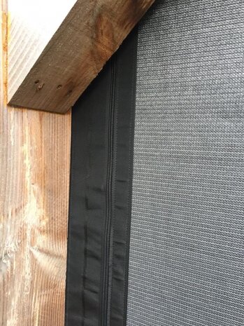 Veranda/winddoek EXCLUSIEF tot 200cm breed x 220cm hoog  