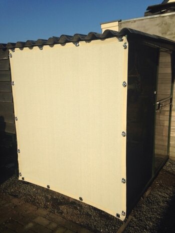 Veranda/winddoek basic tot 100cm breed x 240cm hoog  