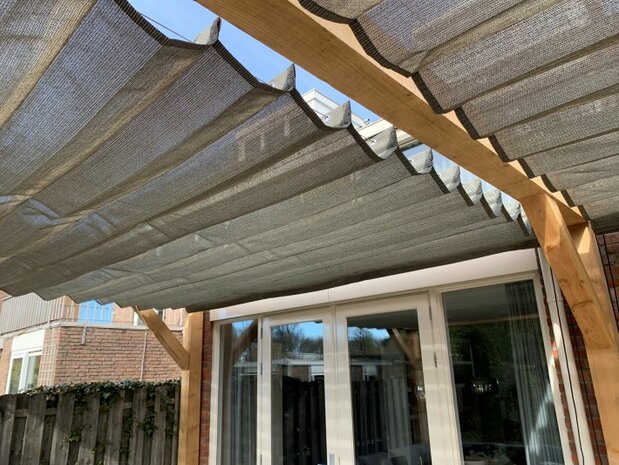 Wave-sail/Harmonicadoek standaard breed 290cm x lang 600cm