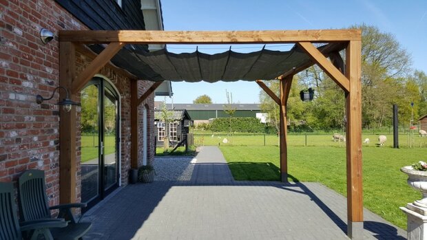 Wave-sail/Harmonicadoek standaard breed 290cm x lang 600cm