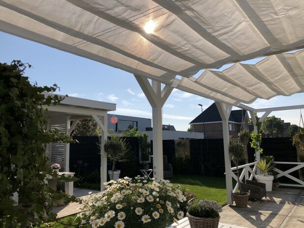 Wave-sail/Harmonicadoek standaard breed 290cm x lang 600cm