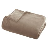 Zachte deken beige 130x180cm Zachte deken beige 130x180cm