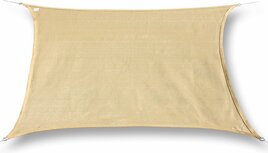 zonnedoek hanSe waterafstotend 250x400cm zand rechthoek zonnedoek hanSe waterafstotend 250x400cm zand rechthoek