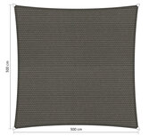 Premium schaduwdoek 3x3m vierkant waterdoorlatend Cool Grey