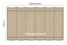 Showmodel Harmonicadoek 2x3m waterdoorlatend Sahara Sand Showmodel Harmonicadoek 2x3m waterdoorlatend Sahara Sand