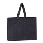 Vilten tas zwart 40x30x9cm Vilten tas zwart 40x30x9cm