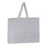 Vilten tas lichtgrijs 40x30x9cm Vilten tas lichtgrijs 40x30x9cm