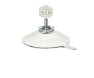 Zuignap 50mm met kunststof moer M4