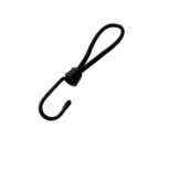 Elastiek met haak 6mm 18 cm