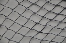 Knooploos bladernet 4x25m maas 15x15mm 